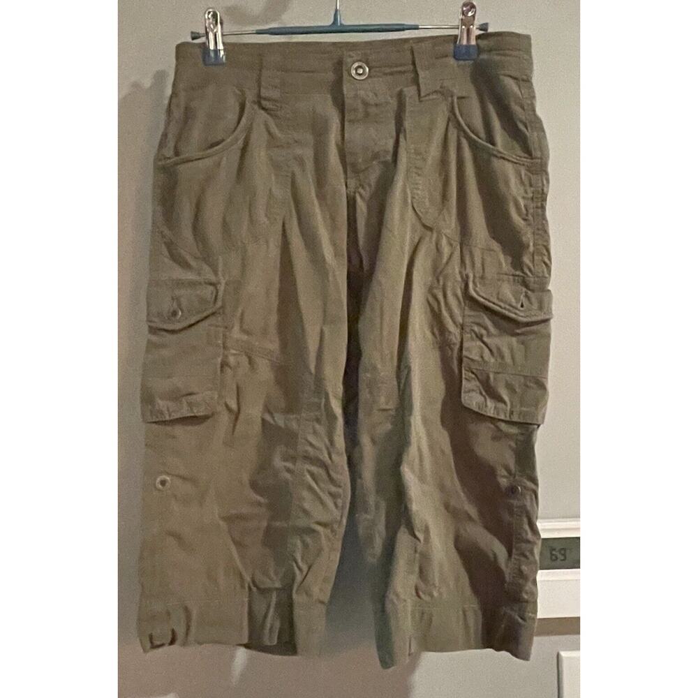 Kuhl Shorts Capris Khaki Hiking Activewear Outdoors Womens Size‎ 2